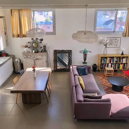 Superbe Loft Avec Terrasse Et Jacuzzi Aux Lilas Pres De Paris Apartment